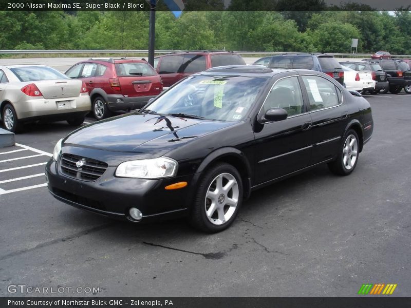 Super Black / Blond 2000 Nissan Maxima SE
