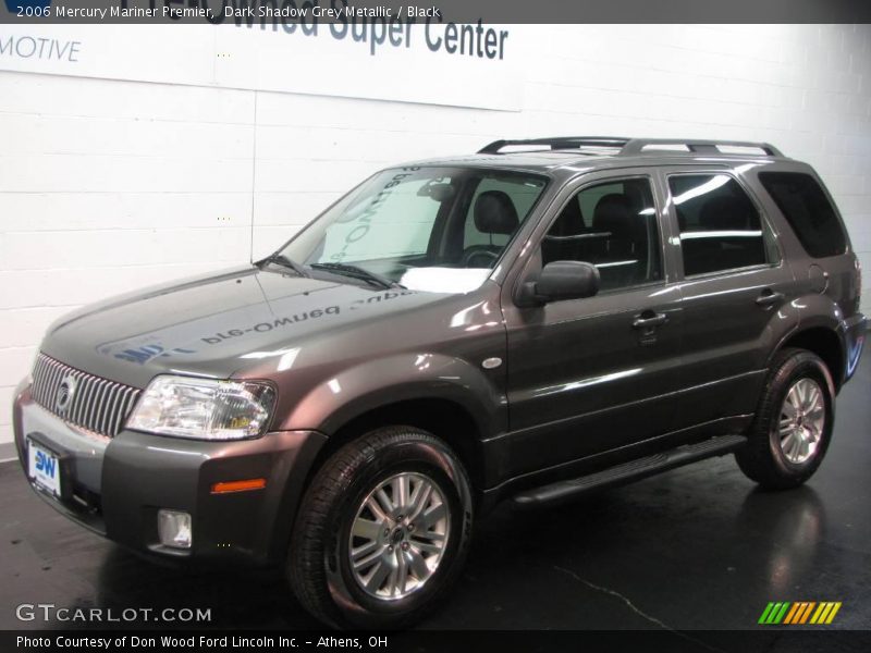 Dark Shadow Grey Metallic / Black 2006 Mercury Mariner Premier
