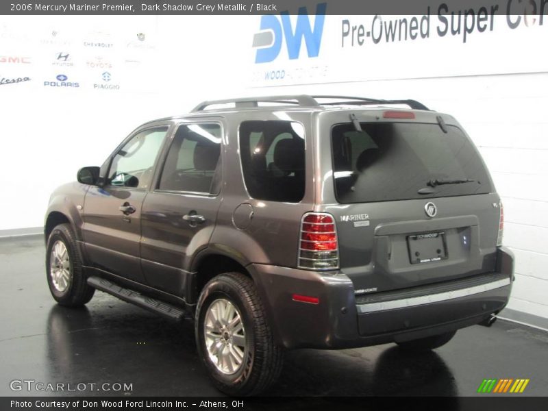 Dark Shadow Grey Metallic / Black 2006 Mercury Mariner Premier
