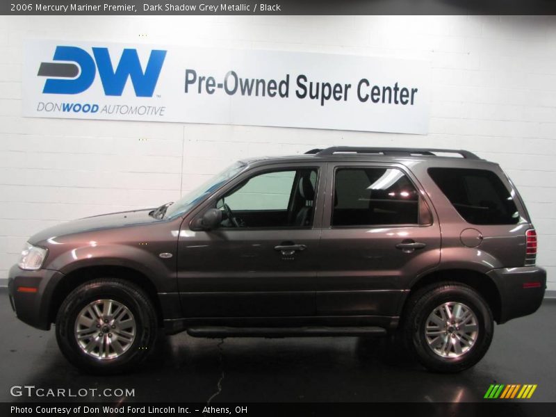 Dark Shadow Grey Metallic / Black 2006 Mercury Mariner Premier