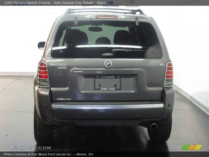 Dark Shadow Grey Metallic / Black 2006 Mercury Mariner Premier