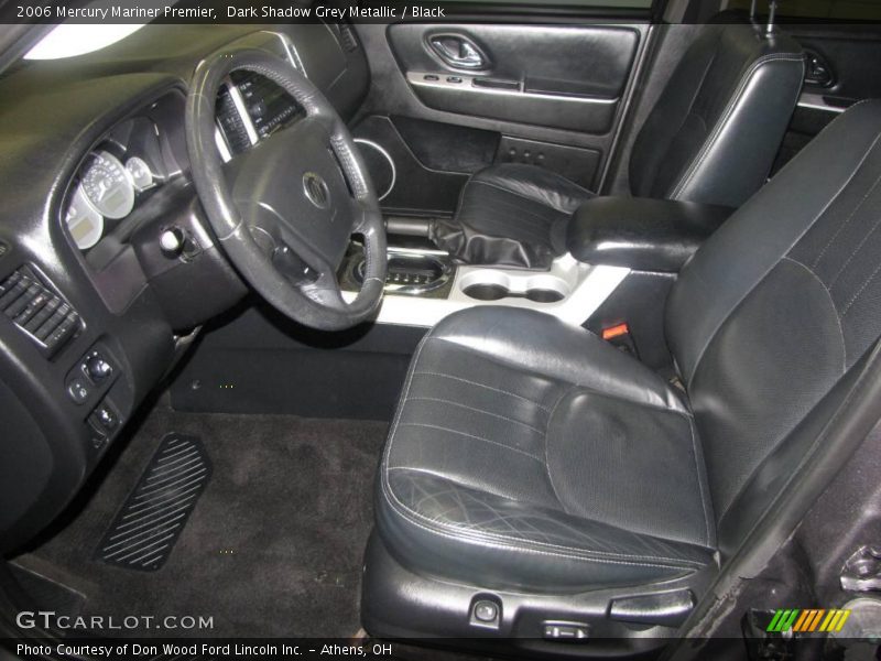 Dark Shadow Grey Metallic / Black 2006 Mercury Mariner Premier