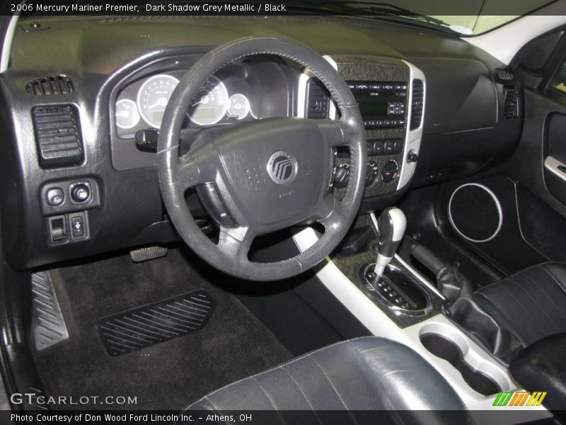 Dark Shadow Grey Metallic / Black 2006 Mercury Mariner Premier