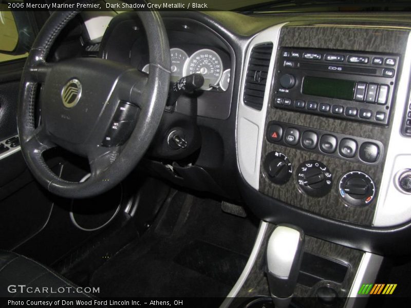 Dark Shadow Grey Metallic / Black 2006 Mercury Mariner Premier
