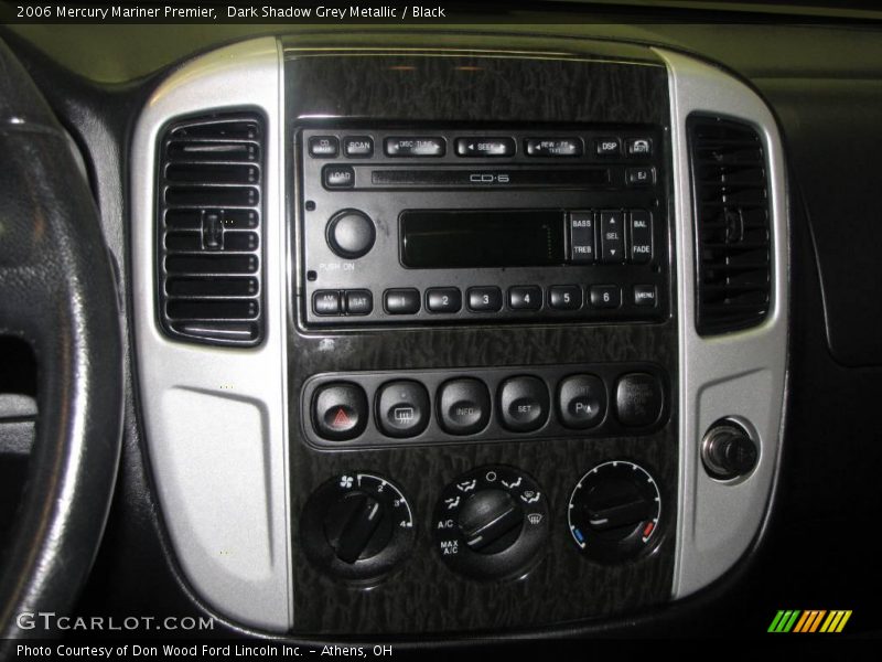 Dark Shadow Grey Metallic / Black 2006 Mercury Mariner Premier