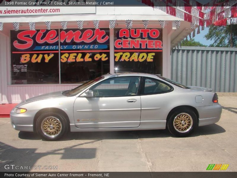 Silvermist Metallic / Camel 1998 Pontiac Grand Prix GT Coupe