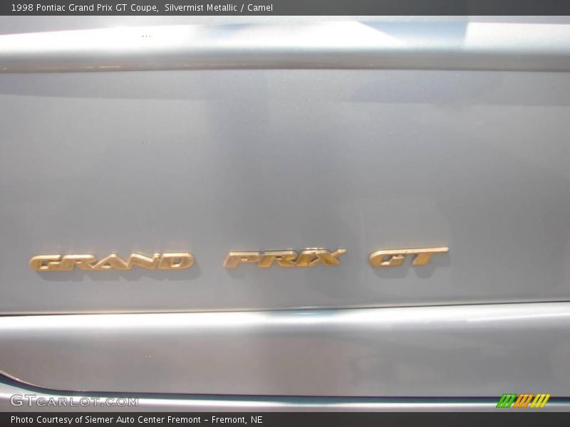 Silvermist Metallic / Camel 1998 Pontiac Grand Prix GT Coupe