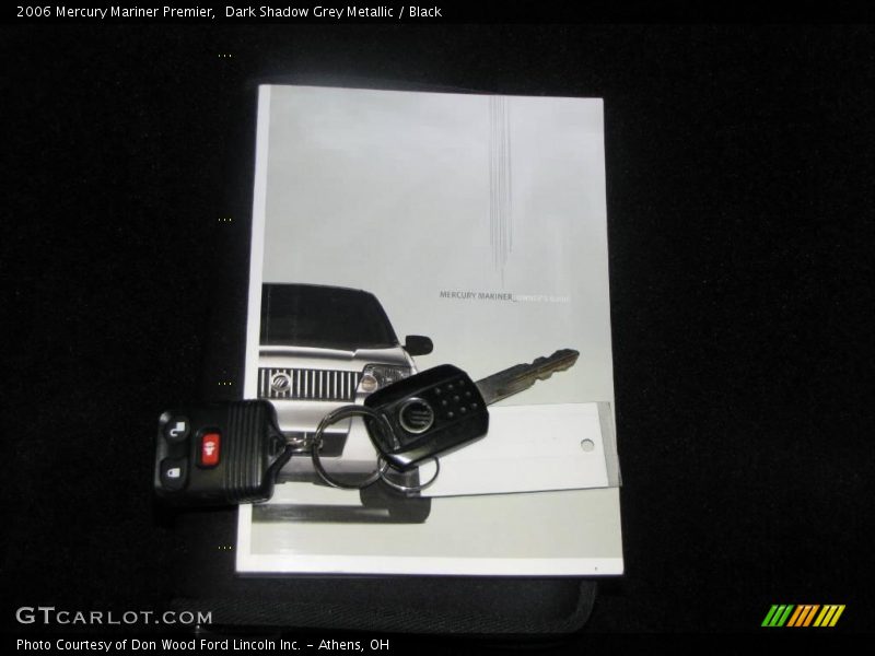 Dark Shadow Grey Metallic / Black 2006 Mercury Mariner Premier