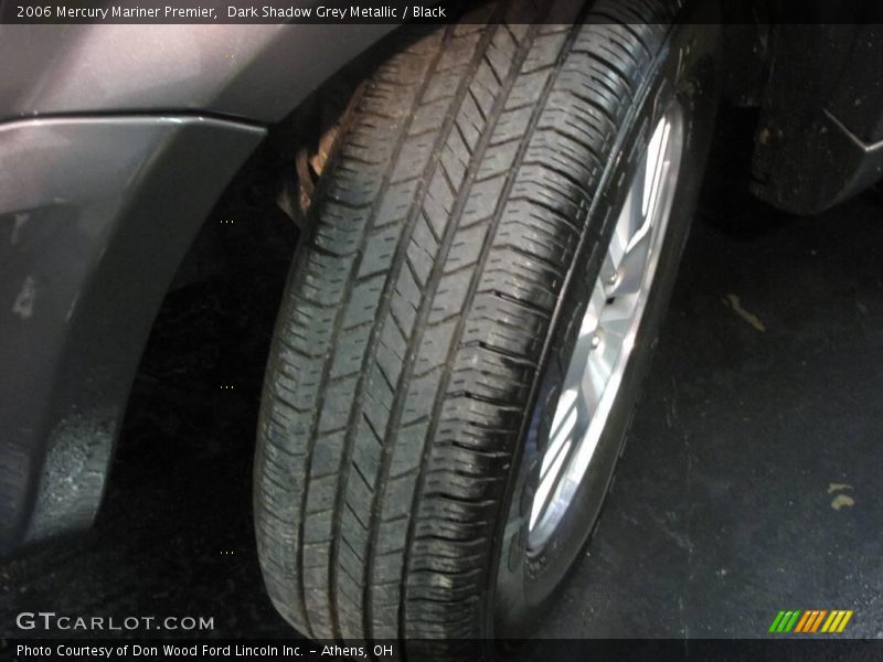 Dark Shadow Grey Metallic / Black 2006 Mercury Mariner Premier