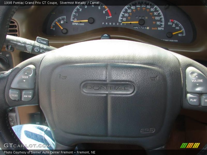 Silvermist Metallic / Camel 1998 Pontiac Grand Prix GT Coupe