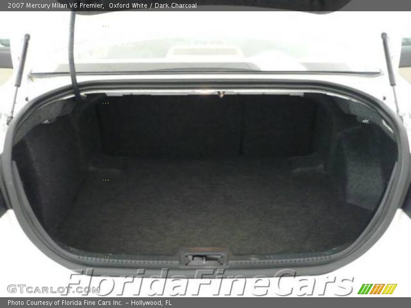 Oxford White / Dark Charcoal 2007 Mercury Milan V6 Premier