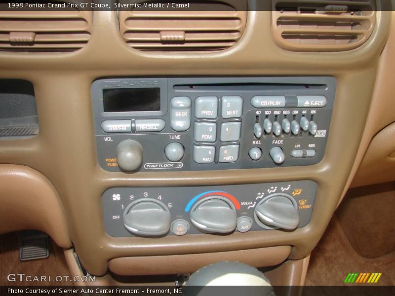 Silvermist Metallic / Camel 1998 Pontiac Grand Prix GT Coupe