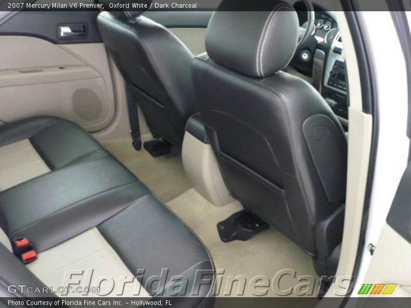 Oxford White / Dark Charcoal 2007 Mercury Milan V6 Premier