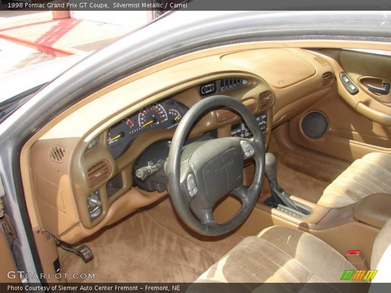 Silvermist Metallic / Camel 1998 Pontiac Grand Prix GT Coupe