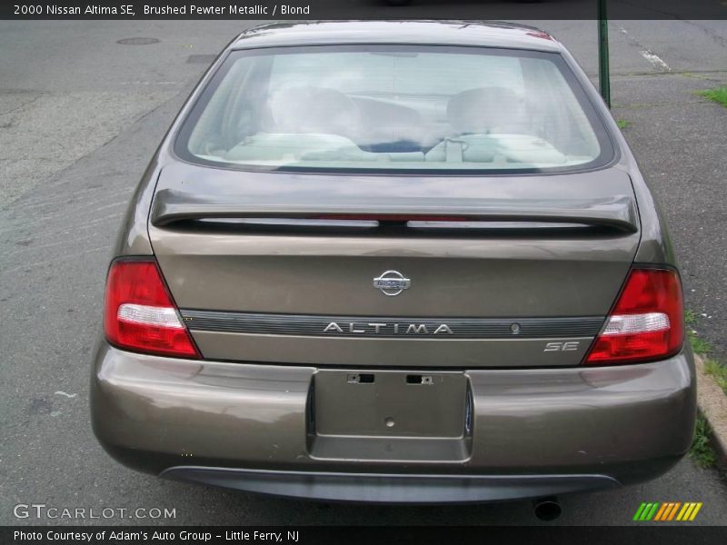 Brushed Pewter Metallic / Blond 2000 Nissan Altima SE