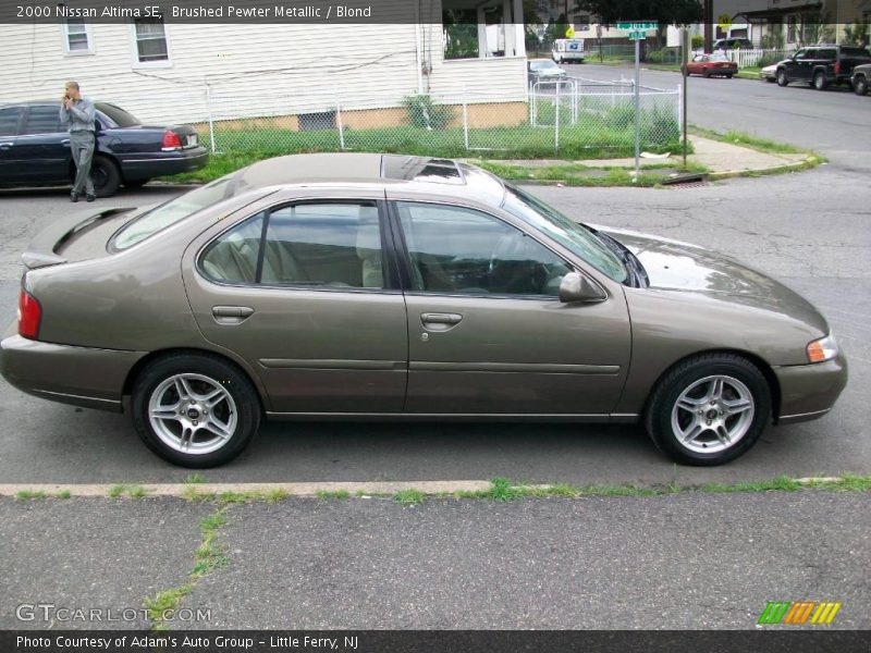 Brushed Pewter Metallic / Blond 2000 Nissan Altima SE