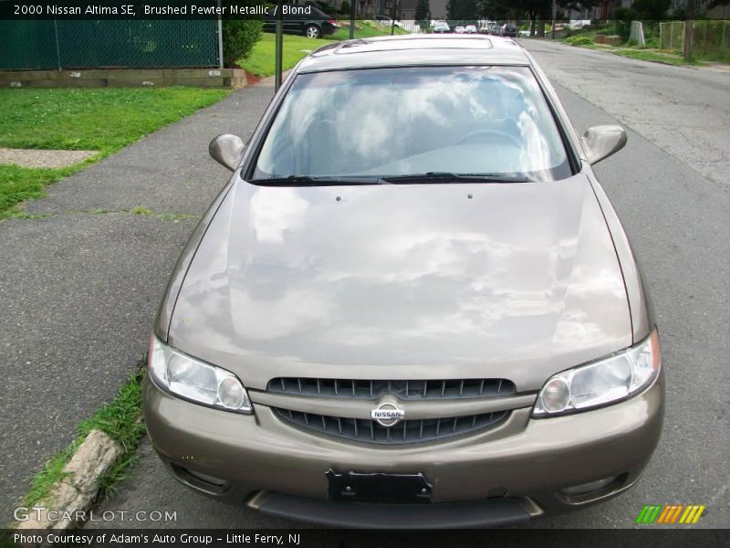 Brushed Pewter Metallic / Blond 2000 Nissan Altima SE