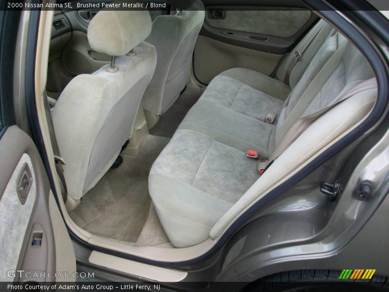 Brushed Pewter Metallic / Blond 2000 Nissan Altima SE