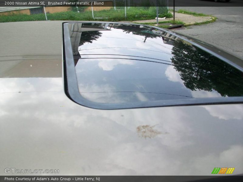 Brushed Pewter Metallic / Blond 2000 Nissan Altima SE