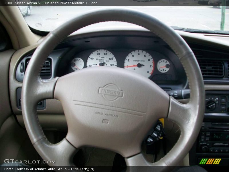 Brushed Pewter Metallic / Blond 2000 Nissan Altima SE