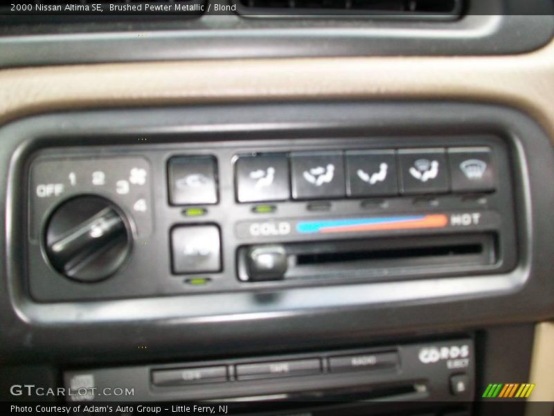 Brushed Pewter Metallic / Blond 2000 Nissan Altima SE
