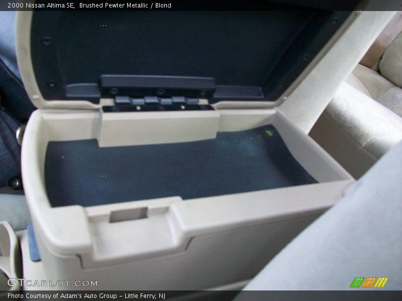 Brushed Pewter Metallic / Blond 2000 Nissan Altima SE