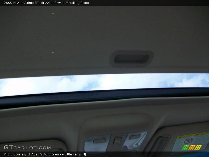 Brushed Pewter Metallic / Blond 2000 Nissan Altima SE