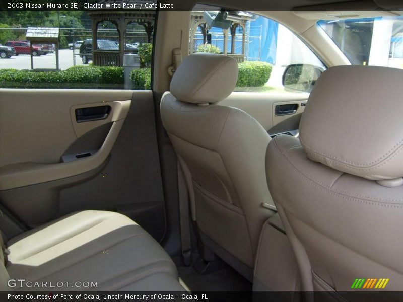 Glacier White Pearl / Cafe Latte 2003 Nissan Murano SE