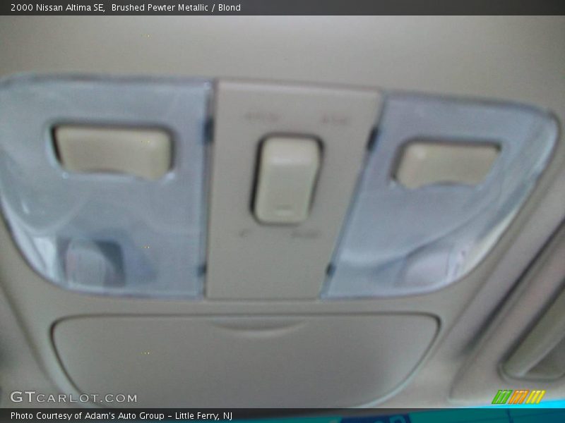 Brushed Pewter Metallic / Blond 2000 Nissan Altima SE