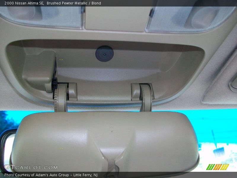 Brushed Pewter Metallic / Blond 2000 Nissan Altima SE