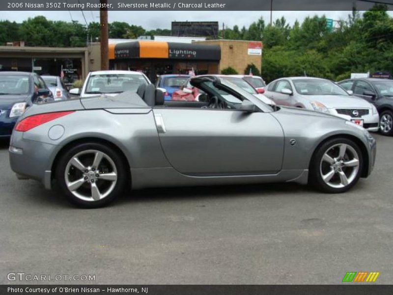 Silverstone Metallic / Charcoal Leather 2006 Nissan 350Z Touring Roadster