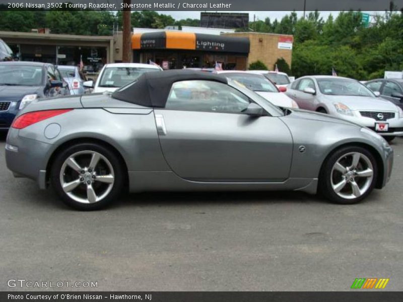 Silverstone Metallic / Charcoal Leather 2006 Nissan 350Z Touring Roadster