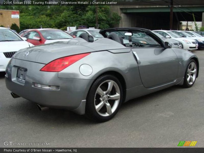 Silverstone Metallic / Charcoal Leather 2006 Nissan 350Z Touring Roadster