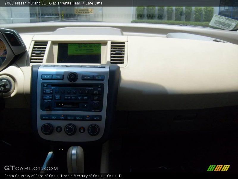 Glacier White Pearl / Cafe Latte 2003 Nissan Murano SE