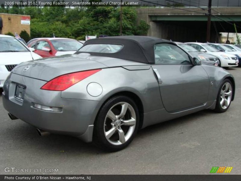 Silverstone Metallic / Charcoal Leather 2006 Nissan 350Z Touring Roadster