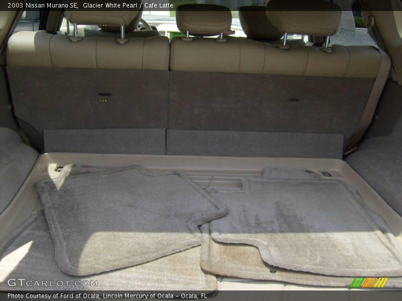 Glacier White Pearl / Cafe Latte 2003 Nissan Murano SE