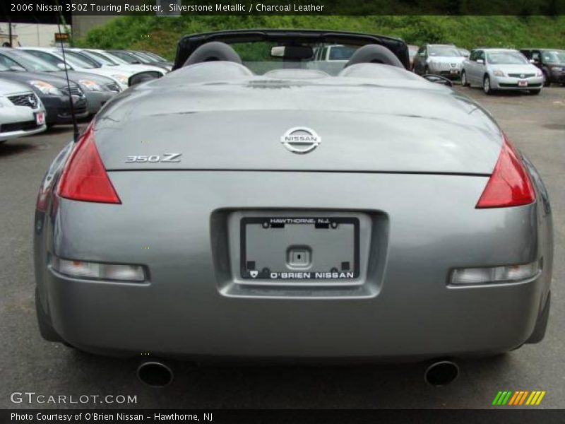 Silverstone Metallic / Charcoal Leather 2006 Nissan 350Z Touring Roadster