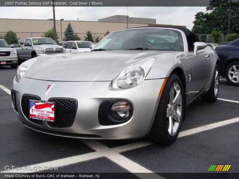 Cool Silver / Ebony 2007 Pontiac Solstice GXP Roadster