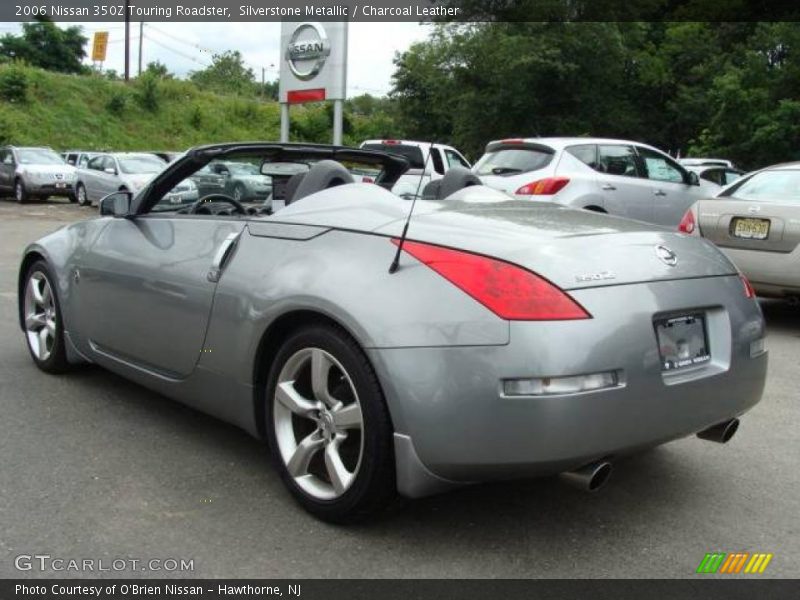 Silverstone Metallic / Charcoal Leather 2006 Nissan 350Z Touring Roadster