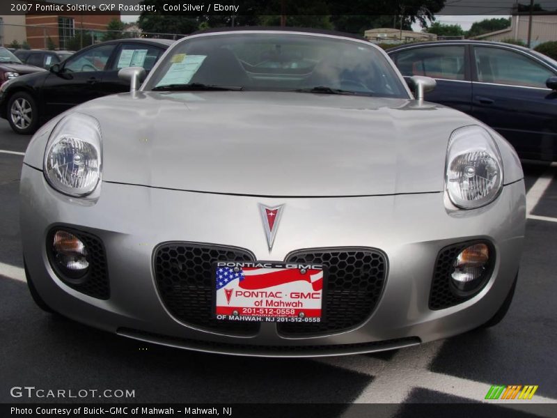 Cool Silver / Ebony 2007 Pontiac Solstice GXP Roadster