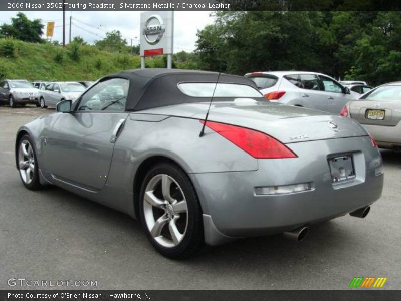 Silverstone Metallic / Charcoal Leather 2006 Nissan 350Z Touring Roadster