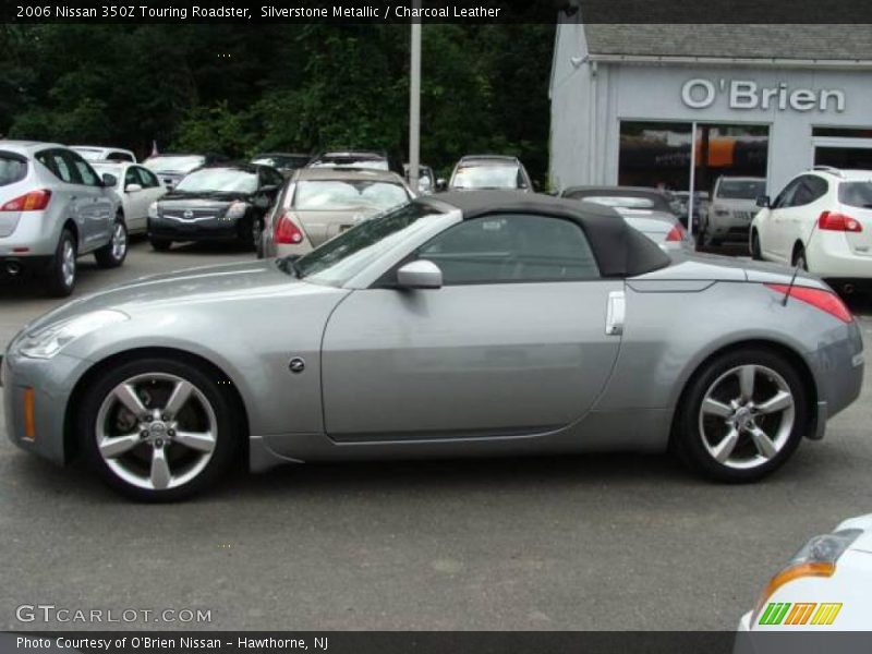 Silverstone Metallic / Charcoal Leather 2006 Nissan 350Z Touring Roadster