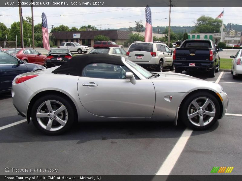 Cool Silver / Ebony 2007 Pontiac Solstice GXP Roadster