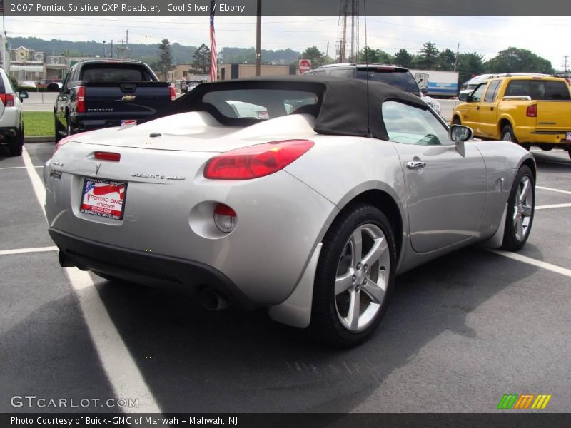 Cool Silver / Ebony 2007 Pontiac Solstice GXP Roadster