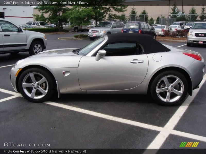 Cool Silver / Ebony 2007 Pontiac Solstice GXP Roadster