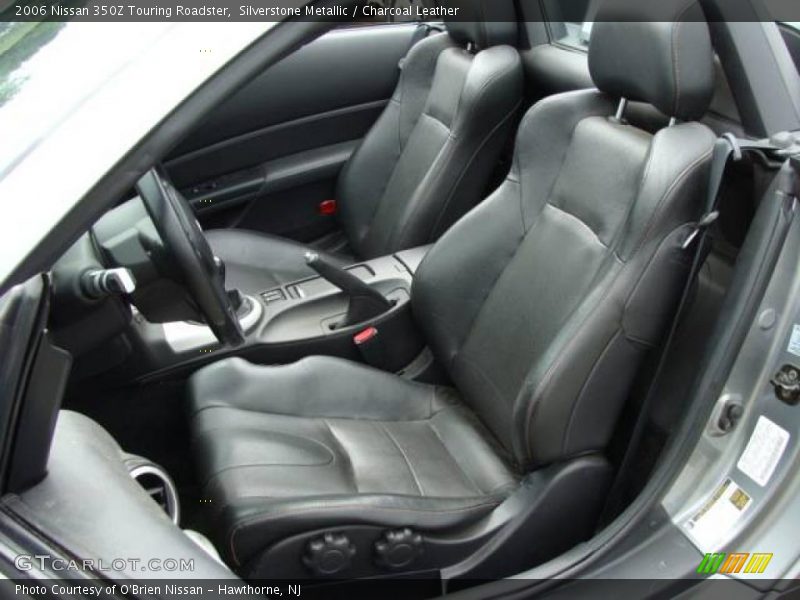 Silverstone Metallic / Charcoal Leather 2006 Nissan 350Z Touring Roadster