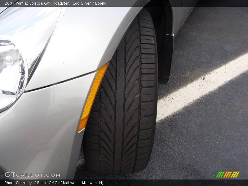Cool Silver / Ebony 2007 Pontiac Solstice GXP Roadster
