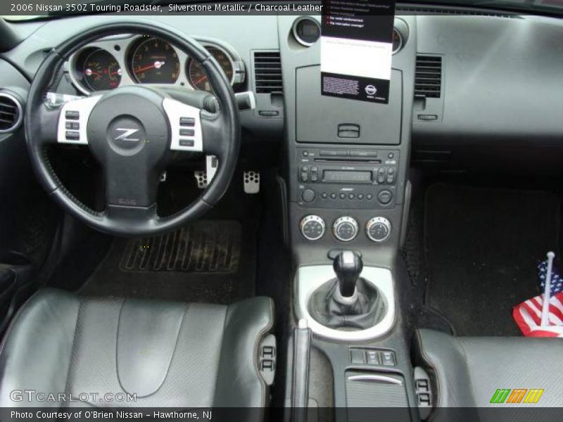 Silverstone Metallic / Charcoal Leather 2006 Nissan 350Z Touring Roadster