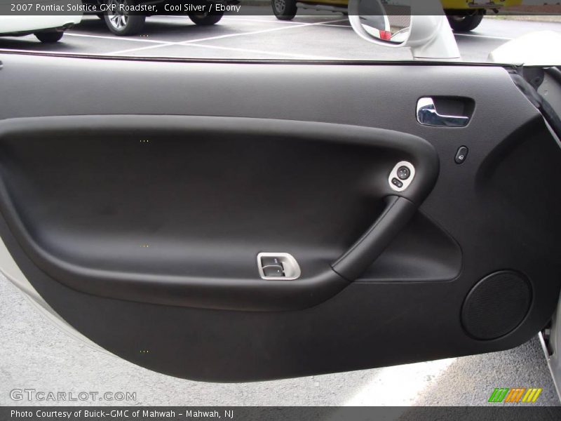 Cool Silver / Ebony 2007 Pontiac Solstice GXP Roadster