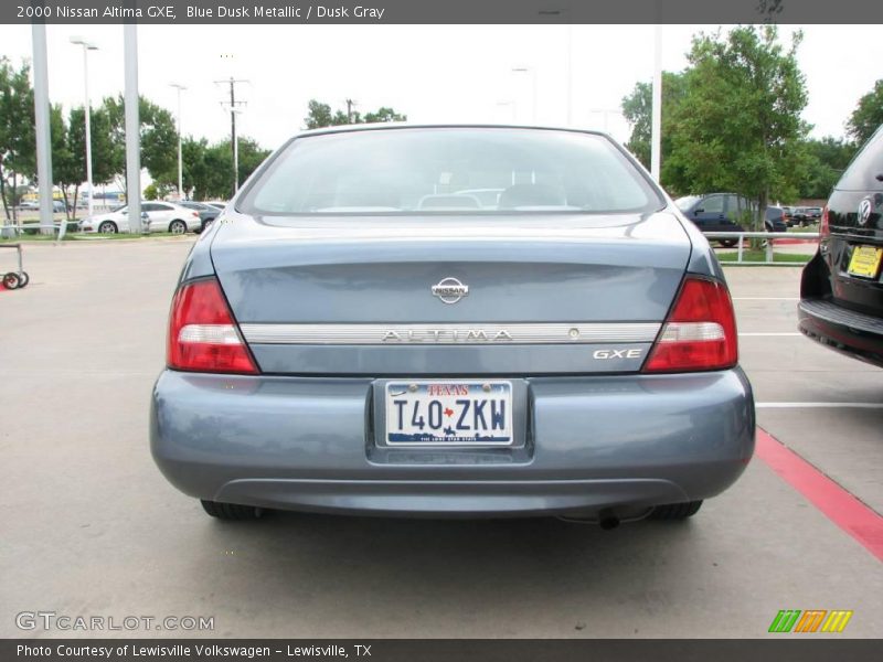 Blue Dusk Metallic / Dusk Gray 2000 Nissan Altima GXE